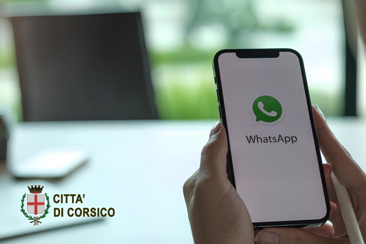 E' attivo il canale WhatsApp del Comune di Corsico: iscriviti!