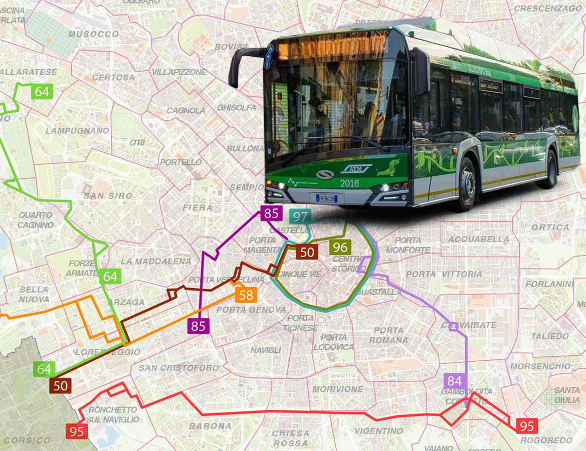 Apertura M4: cambiano le linee dei bus